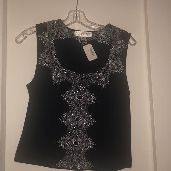 Never Worn Saint John Evening Top - Picture 4 of 5